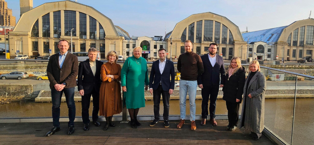 Tallinas vicemēra Vladimira Sveta vadītā Tallinas domes delegācija viesojas Rīgas starptautiskajā autoostā