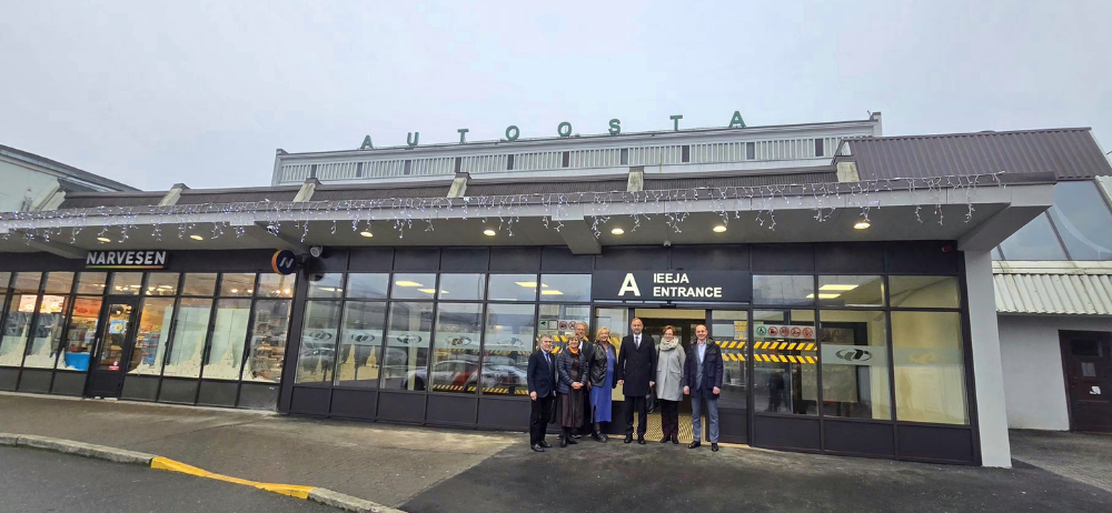 AS “Rīgas starptautiskā autoosta” vadība tiekas ar satiksmes ministru Ati Švinku